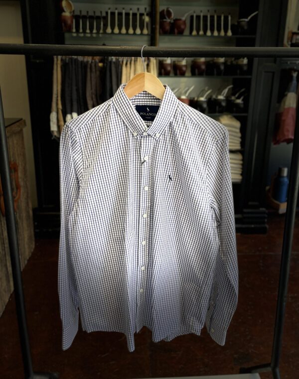 Camisa Roten Polanco - Azul cuadro