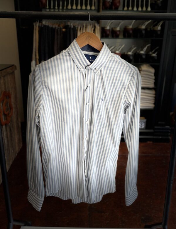 Camisa Roten Polanco - Azul Pálido/Blanco