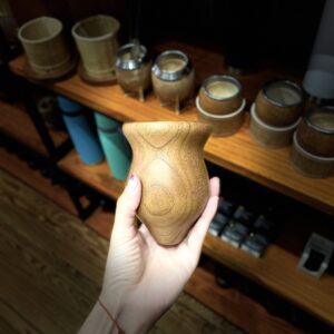 Mate Algarrobo Camionero Sin Boquilla - Base Plana o Curva