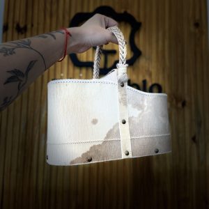 Matera Cuero Crudo - Borde Artesanal