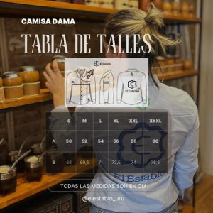 Camisa El Establo Dama - Celeste