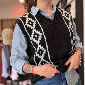 Chaleco Pampa Unisex MULITA - Negro