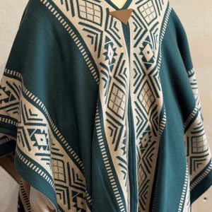 Poncho Niñ@ Reversible MULITA - Verde
