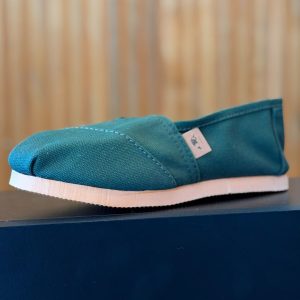 Alpargata Mulita Lisa – Verde Unisex